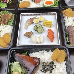 燻製弁当！前日までにご予約下さい1380円。