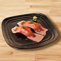 【A5ランク】黒毛和牛A5サーロイン 炙り寿司2貫