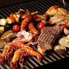 豪快BBQミートプレート