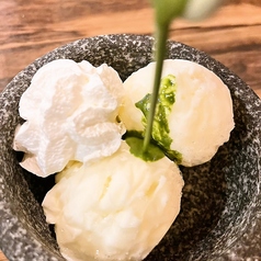 生抹茶のアフォガード