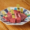 料理メニュー写真&nbsp;熟成和牛希少部位5種盛り合わせ(塩)