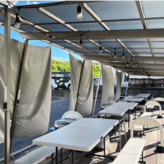 大塚西BBQ　テラスの雰囲気1