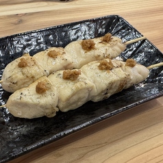 ささみ串 (1本)(塩・タレ・山わさ・梅肉)