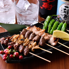 おまかせ焼き鳥五本盛り合わせ(塩orタレ)