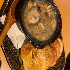 牡蠣のアヒージョ