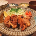 料理メニュー写真 からあげ定食