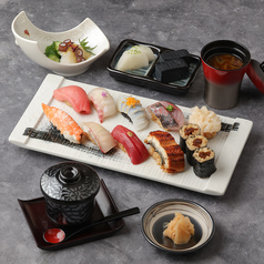 鮨と天ぷら からすのコース写真