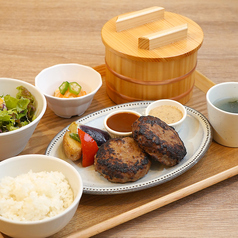 Wハンバーグセット