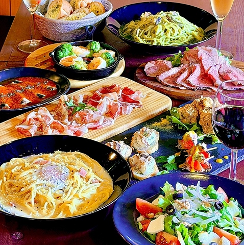 豊富なワインと最高のお料理でお出迎え♪楽しく美味しく飲みませんか？