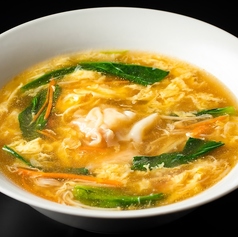 えびワンタン卵スープ