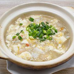 海鮮豆腐の土鍋