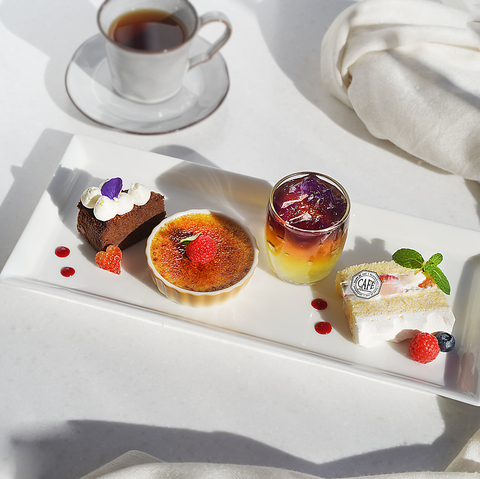 ヘルシーなお食事と手作りスイーツで、素敵なカフェタイムをお過ごしください♪