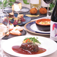 各種コースメニュー