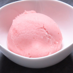 季節のシャーベット