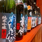 博多串焼きにバッチリ合う九州の焼酎などを中心に、焼酎の種類が豊富！