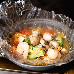 季節のアヒージョ