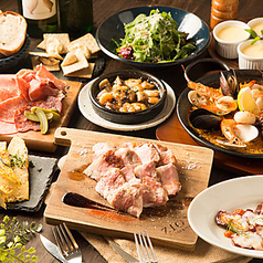 Tapas&Wine 新橋ZION ザイオンのコース写真