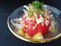 さっぱりシークワーサー冷やしトマト