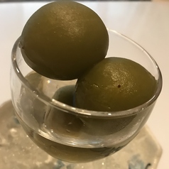【野菜】青梅の蜜煮　1個