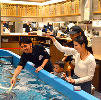 釣ったお魚はお好きな調理方法でご提供いたします♪