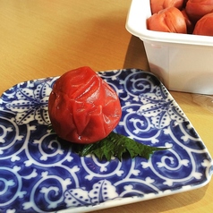 梅干し(2ケ)/黄身タレ・温玉 各種