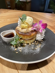 焼きキャラメルマシュマロ・パンケーキ