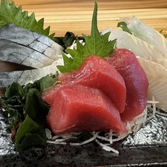 刺身三点盛り (3切)