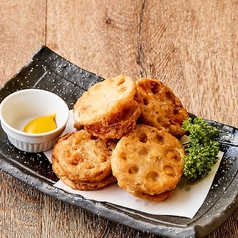 蓮根のはさみ揚げ