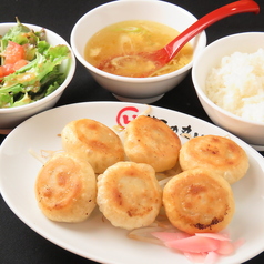 餃子の丸いのおすすめランチ1