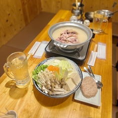 天ぷら 水炊き 天かすのコース写真