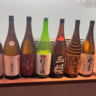 日本酒にもこだわり◎お酒の種類豊富