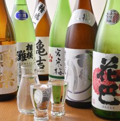 日本酒専門店ならではのラインナップ！地酒100種以上！