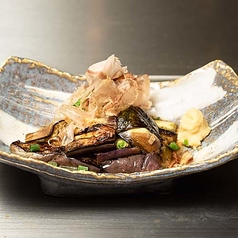 赤茄子の鉄板焼き～出汁醤油かけ～