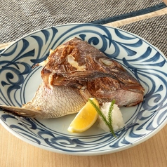 真鯛のかぶと焼き