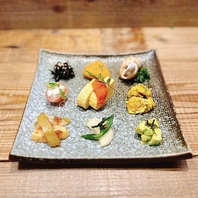 自慢の地酒がどんどんすすむ！豚田汁米のおつまみセット