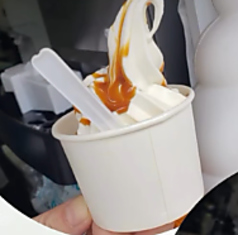 ソフトクリーム(グラス)