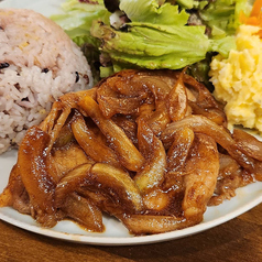 生姜焼きプレート