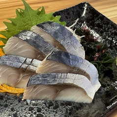 北海道産 〆サバ刺し