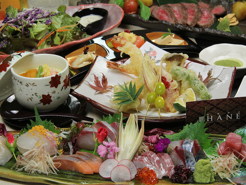 お得な飲み放題付コースは≪4000円(税込)/5000円(税込)/5500円(税込)/6000円(税込)≫と種類豊富に◎