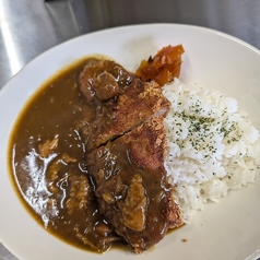 ナツの好物贅沢カツカレー