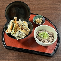 天丼ミニ麺セット
