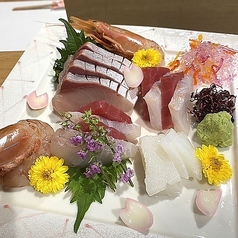 本日の五種盛り