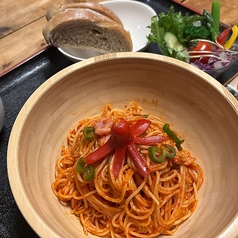 ランチタイム ナポリタンセット
