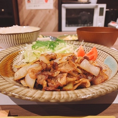 生姜焼き定食