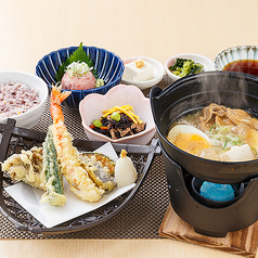 肉豆富天ぷら御膳