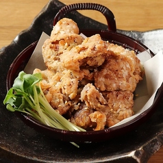 砂肝の味噌漬け唐揚げ