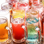 ＋550円で生ビール含むプレミアム飲み放題への変更も可能！