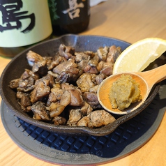 地鶏の黒炭火焼き