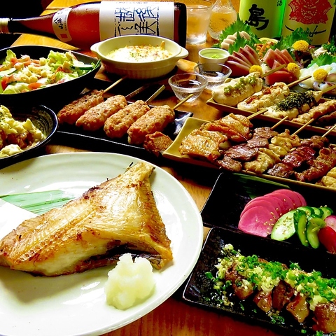 串焼ざんく船橋本店の料理