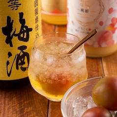 女性から大人気！濃厚梅酒や自家製レモンサワーの写真